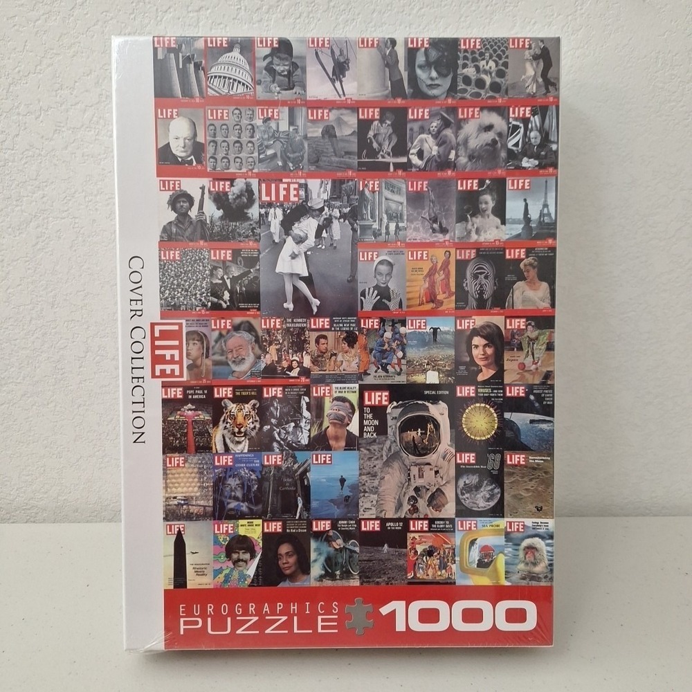 NEW Eurographics LIFE Magazine‎ Cover Collection Jigsaw Puzzle 1000 Pieces